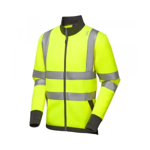 Arganite EcoViz Full Zip Sweatshirt SS07 Yellow