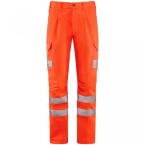 WINSFORD EcoViz Stretch Cargo Trouser Orange
