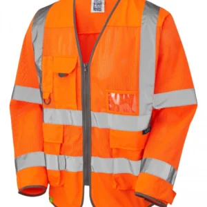 BURRINGTON EcoViz Mesh Waistcoat Orange